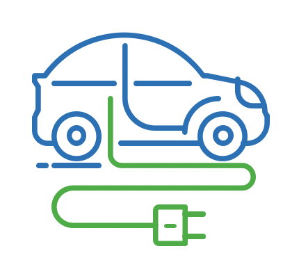 EV maintenance and repair icon