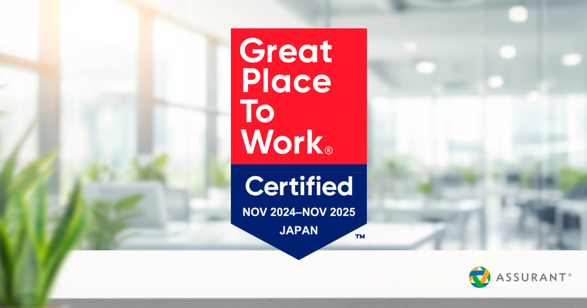 GPTW Certified Assurant Japan